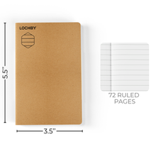 Load image into Gallery viewer, LOCHBY - Tomoe River paper refill notebook - Pocket-size
