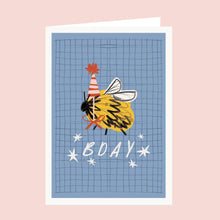 Load image into Gallery viewer, Aimee Mac Illustration - Birthday Bee A6 Card / Bday Card

