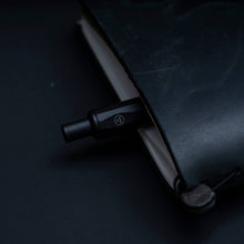 Load image into Gallery viewer, Retractable Ballpoint Pen - crafted aluminium in misty black - HMM
