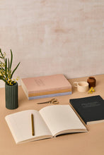 Load image into Gallery viewer, Katie Leamon - A5 Ruled Mustard Lay Flat Notebook - Vol 42
