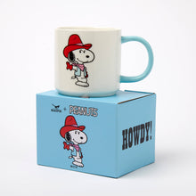 Load image into Gallery viewer, Magpie x Peanuts Howdy! mug
