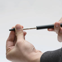 Load image into Gallery viewer, Retractable Ballpoint Pen - crafted aluminium in misty black - HMM
