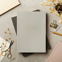 Load image into Gallery viewer, Katie Leamon - Undated Week View Weekly A5 Planner - Storm Grey
