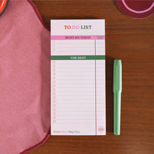 Load image into Gallery viewer, Good Tuesday - To Do List Pad | Work Hard, Play Nice
