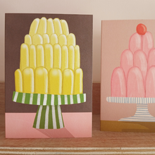 Load image into Gallery viewer, the design dealership - 'Lemon Jelly!' - Illustrated Pudding Card
