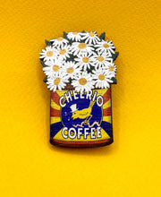 Load image into Gallery viewer, Su Owen - Summer Tin Pin Wooden Brooch - Daisy
