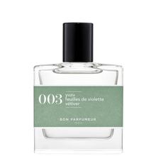 Load image into Gallery viewer, Bon Parfumeur Eau de Parfum 003. Yuzu, violet leaves, vetiver- a woody cologne. 30ml / 1 fl.oz.
