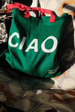 Load image into Gallery viewer, Ciao | Arrivederci Cycling Inspired Tote Bag by The General Classification - Cotton
