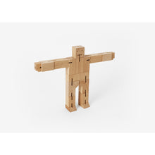 Load image into Gallery viewer, Cubebot by Areaware - Micro in Natural Wood
