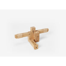Load image into Gallery viewer, Cubebot by Areaware - Micro in Natural Wood
