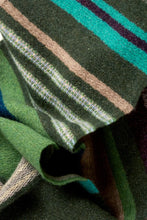 Load image into Gallery viewer, Wallace Sewell Striped Lambswool Scarf - Angus in Blackthorn - PRE-ORDER
