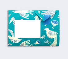 Load image into Gallery viewer, Pigeon Posted Letters - Notecard Set - Fig &amp; Feather Pigeons
