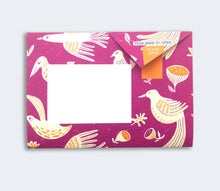 Load image into Gallery viewer, Pigeon Posted Letters - Notecard Set - Fig &amp; Feather Pigeons
