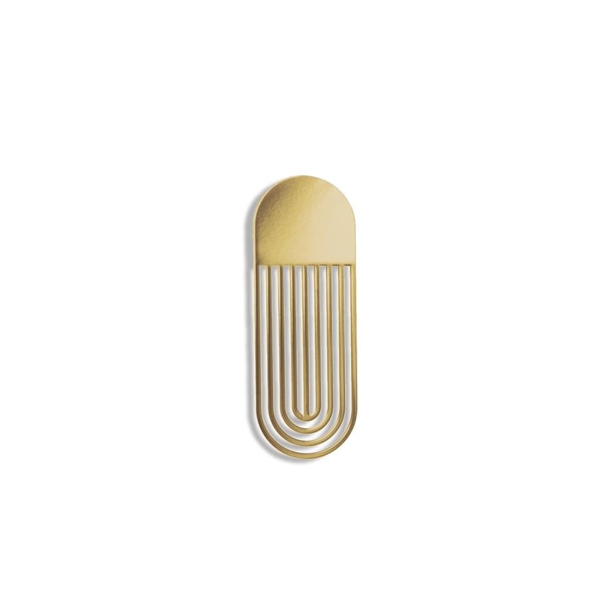 Tout Simplement 'graphic' magnetic brooch