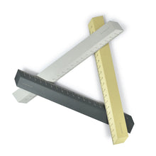 Load image into Gallery viewer, Illusion ruler - anodized aluminium - andhand
