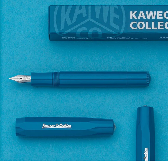 Kaweco Collection - Cyan fountain pen - Medium Nib