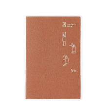 Load image into Gallery viewer, Midori Ojisan minimalist 3 Year journal diary
