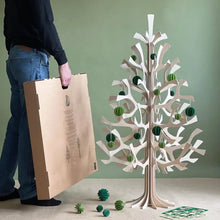 Load image into Gallery viewer, PRE-ORDER! Lovi Christmas Spruce Tree.  Natural Birch or Green. 120cm tall

