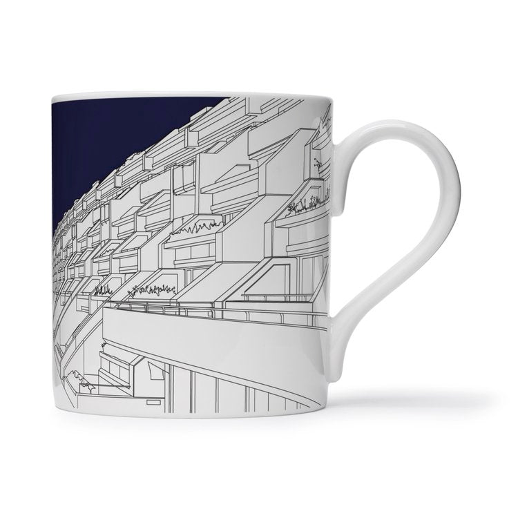 People Will Always Need Plates, Alexandra and Ainsworth Estate in Slate Grey - 25cl mug