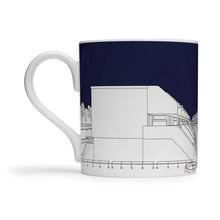 Load image into Gallery viewer, People Will Always Need Plates, Alexandra and Ainsworth Estate in Slate Grey - 25cl mug

