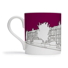 Load image into Gallery viewer, People Will Always Need Plates, Kensal Green London mug in aubergine, 25cl
