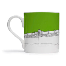 Load image into Gallery viewer, People Will Always Need Plates - Gasometers at King's Cross London - Spring Green - 25cl mug
