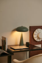 Load image into Gallery viewer, Steel Mushroom Table Lamp in Green - RAYMOND by Kin
