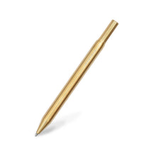 Load image into Gallery viewer, Method retractable capless ballpoint pen - solid brass - andhand
