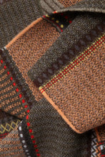 Load image into Gallery viewer, Merino wool multi-colour stripe scarf - Cassia Vole- Made in England by Wallace Sewell
