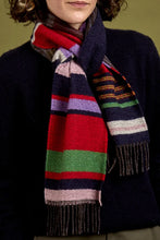 Load image into Gallery viewer, Wallace Sewell Striped Lambswool Scarf - Angus in Circus - PRE-ORDER

