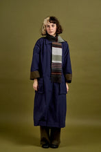 Load image into Gallery viewer, Wallace Sewell Striped Lambswool Scarf - Angus in Peppercorn - PRE-ORDER

