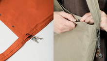 Load image into Gallery viewer, Water Resistant Bar Tack Tote - WAWWA Clothing
