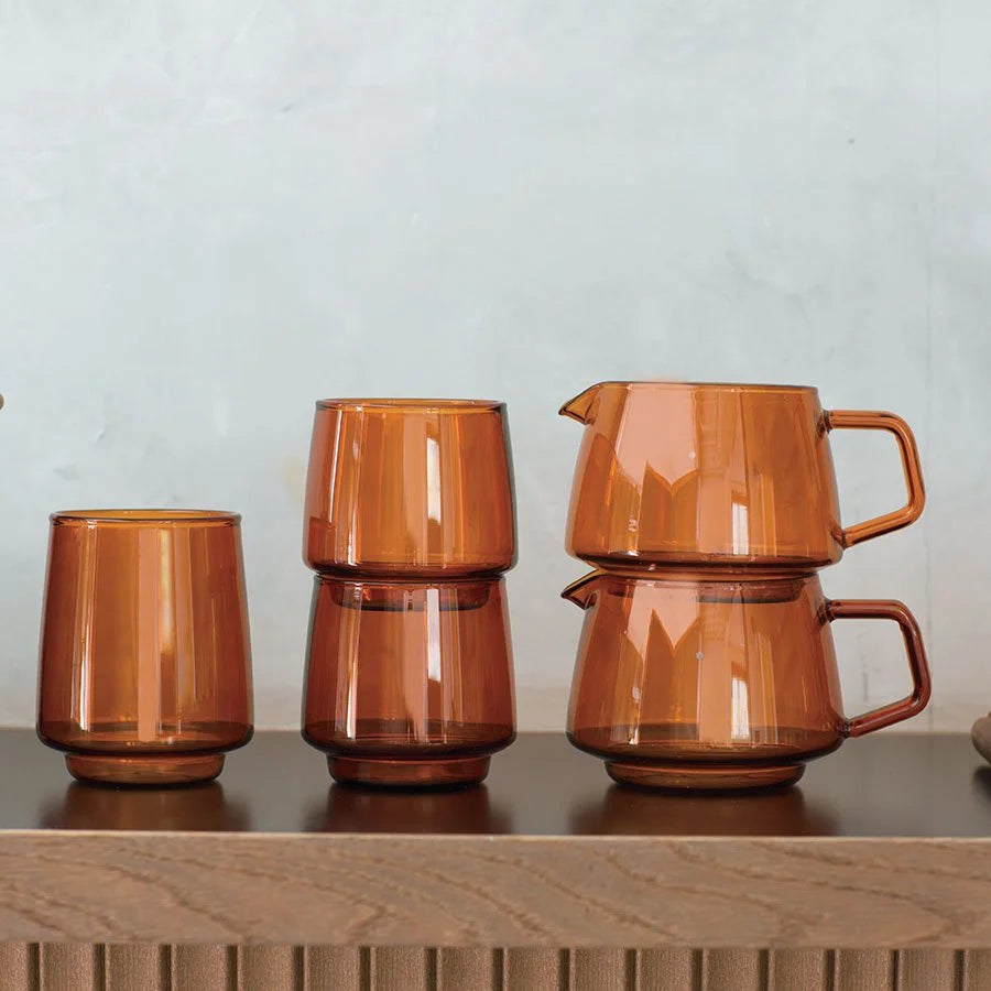 SEPIA 2 cup server jug by KINTO