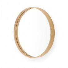 Load image into Gallery viewer, Glance 310 wall mirror natural oak frame by .Wireworks
