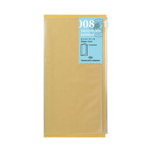 Load image into Gallery viewer, TRAVELER&#39;S Company notebook refill 008 - Zipper Pocket - Regular Size
