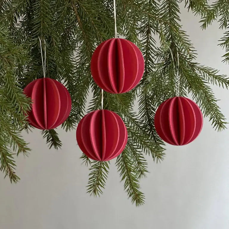 PRE-ORDER! Original Baubles by LOVI - 6cm - one pack of 4