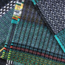 Load image into Gallery viewer, Wallace Sewell Wainscott scarf in Jade. 100% Merino Wool - Made in England
