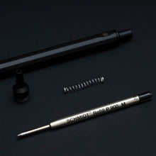 Load image into Gallery viewer, Retractable Ballpoint Pen - crafted aluminium in misty black - HMM
