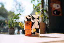 Load image into Gallery viewer, Girls Who Grind Coffee - Coffee Beans, Oh My Goth, dark roast coffee blend.  250g
