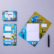 Load image into Gallery viewer, Pigeon Posted Letters - Notecard Set - Safe Harbour Pigeons
