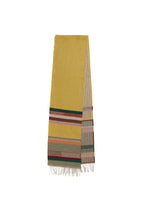 Load image into Gallery viewer, Wallace Sewell Darland scarf in Yellow. 100% Merino Wool - Made in England
