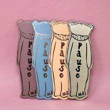 Load image into Gallery viewer, Bear Bookmark by Ark Colour Design - Dusty Pink
