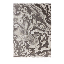 Load image into Gallery viewer, Marmor Paperie - A5 Marbled Journal - Suminagashi on Linen.
