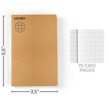 Load image into Gallery viewer, LOCHBY - Tomoe River paper refill notebook - Pocket-size
