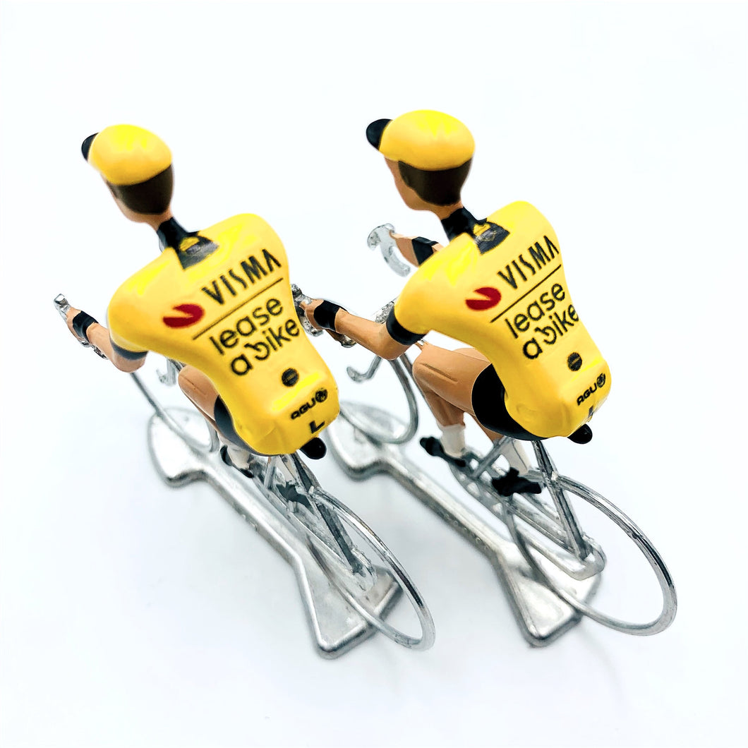 Visma | Lease A Bike 2024 - Flandriens Collectible Miniature Cycling Figures
