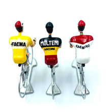 Load image into Gallery viewer, Cycling Hero Figures - Sets of Three Figures Celebrating Iconic Riders - Flandriens
