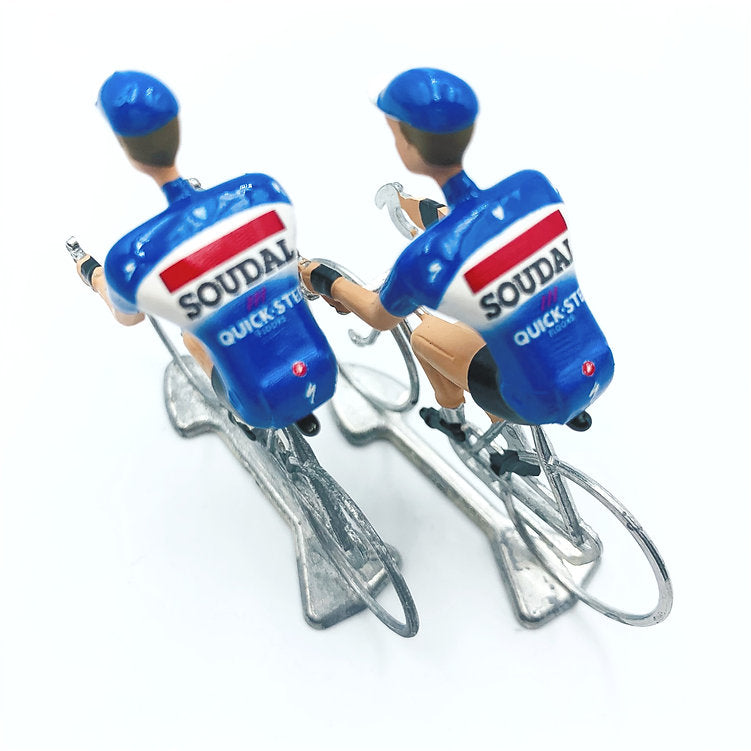 Soudal Quick-Step 2024 - Flandriens Collectible Miniature Cycling Figures