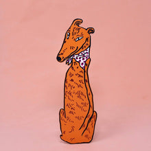 Load image into Gallery viewer, Dog Tails Bookmark by Ark Colour Design - Orange
