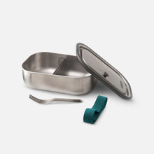 Load image into Gallery viewer, Lunch Box - Leak Proof Stainless Steel and Olive Green - Black + Blum
