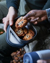 Load image into Gallery viewer, Lunch Box - Leak Proof Stainless Steel and Olive Green - Black + Blum
